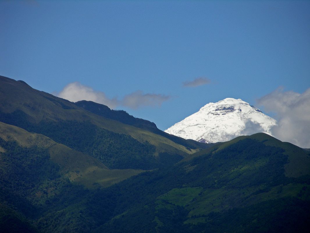 Ecuador Cotopaxi 01-01 Cotopaxi Summit On The Drive From Quito